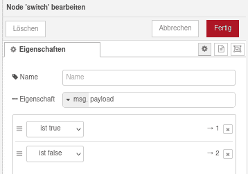 Überblick Node switch