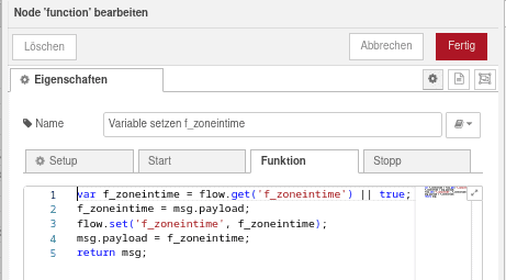 Überblick Node function